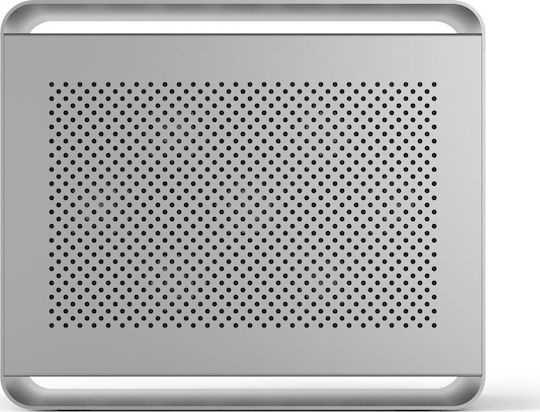 Streacom Da2 Silver Mini Tower Κουτί Υπολογιστή Ασημί