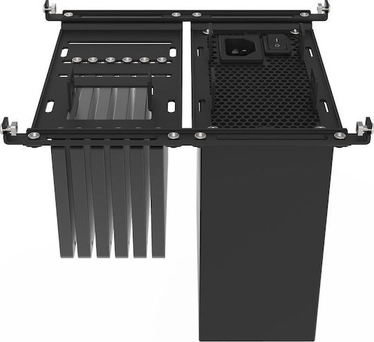 Streacom Da2 Silver Mini Tower Κουτί Υπολογιστή Ασημί