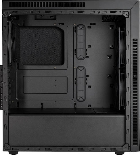 Silverstone KL07E Midi Tower Κουτί Υπολογιστή Μαύρο