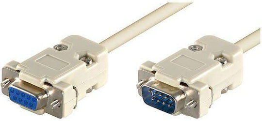 Goobay Кабел VGA мъжки - VGA женски Бял 2м (50224)