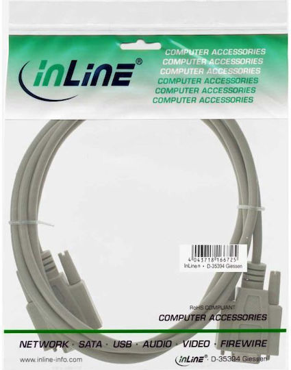 InLine Cable VGA male - VGA female Γκρι 5m (12228)