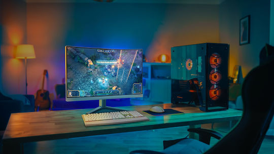 Philips 27M2C5201L VA Curved Gaming Monitor 27" FHD 1920x1080 180Hz with 1ms Response Time GTG White