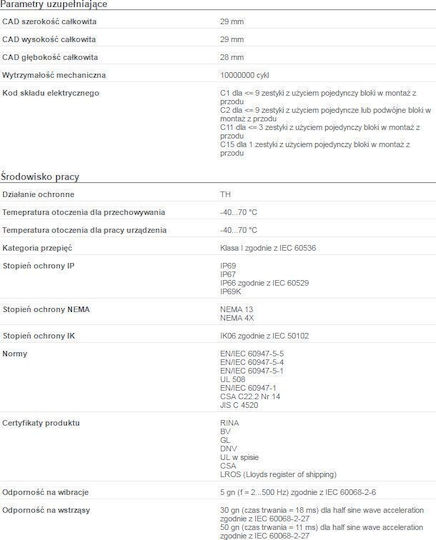 Schneider Electric Διακόπτης Μπουτόν Πράσινο