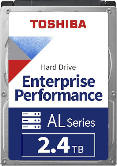 Toshiba Enterprise Performance 2.4TB HDD Σκληρός Δίσκος 3.5" SAS 3.0 10000rpm με 128MB Cache για Server AL15SEB24EQ