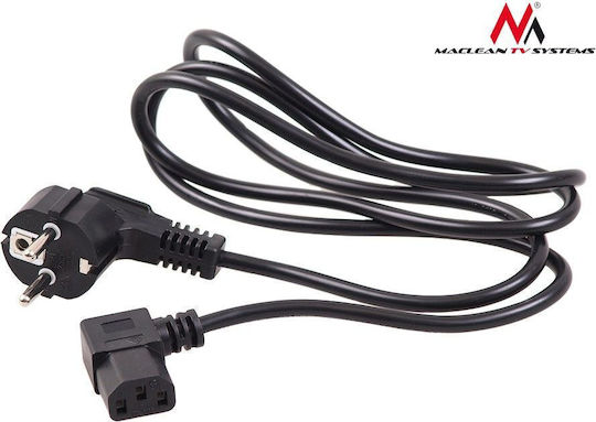 Maclean Energy Schuko / IEC C13 - Schuko / IEC C13 Cable 1.5m Μπλε MCTV-802