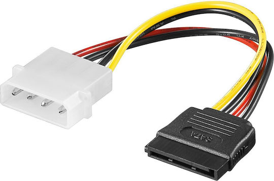Premiumcord Power Adapter Molex 5.25" F S-ata M