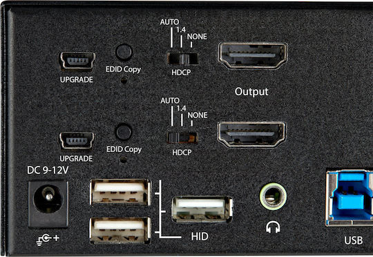 StarTech SV231DHU34K6 KVM И Превключвател На Данни С HDMI USB Аудио