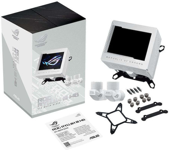 Asus Ryujin Iii Wb CPU Water Block Λευκό