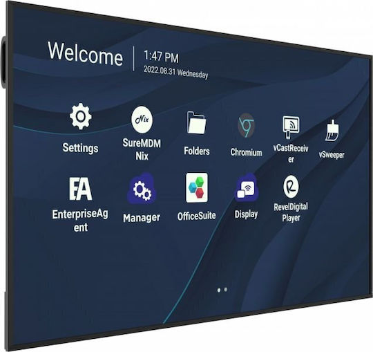 Viewsonic CDE7530 Public Display LCD IPS 4K UHD 75"