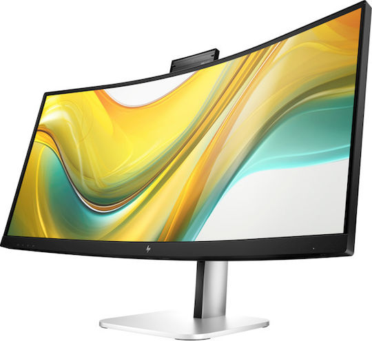 HP S5 Pro 534pm Ultrawide VA Gebogener Monitor 32" QHD 3440x1440 mit Reaktionszeit 5ms GTG Silber
