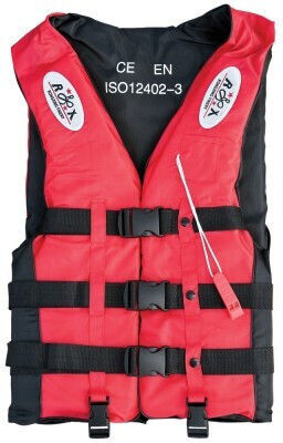 Sv10 Life Jacket Up To 100 Kg Red Black