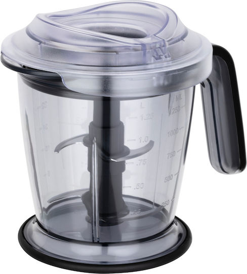 Fakir Mini tocător Multi 700W cu recipient 1.25lt Gri