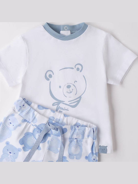 Kinder-Set mit Shorts Sommer 2Stück White