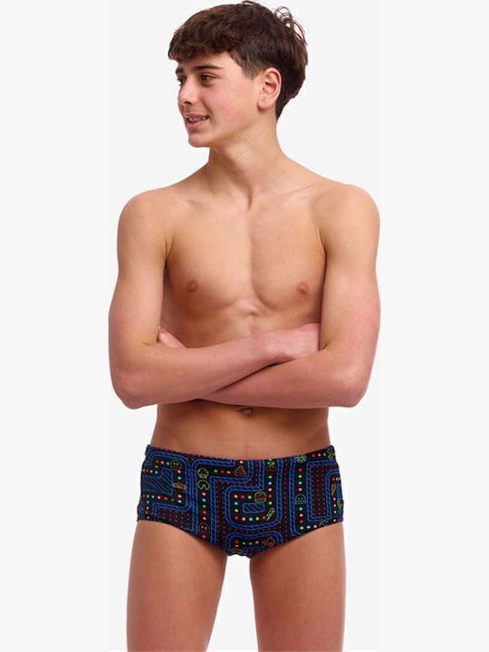 Funky Trunks Kinder Badeanzug Badeshorts Schwarz