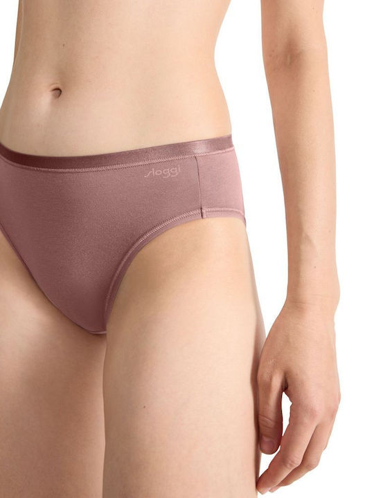 Βαμβακερά Women's Slip 3Pack Cacao