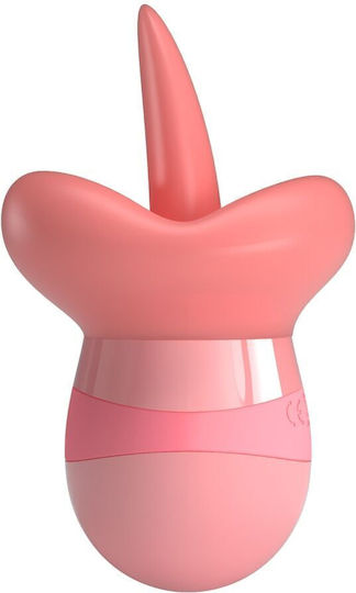 Pretty Love Tongue Mini Ρεαλιστικός Δονητής 10cm Ροζ