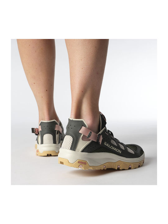 Techamphibian 5 Γυναικεία Αθλητικά Παπούτσια Trail Running Peat - Rainy Day - Hyma Pink
