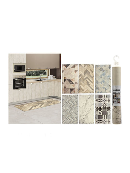 ArteLibre Rectangular Kitchen Mat In 6 Designs 170x50εκ. (Various Colors)