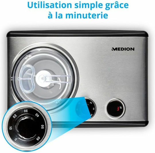Medion Ice Cream Maker Black