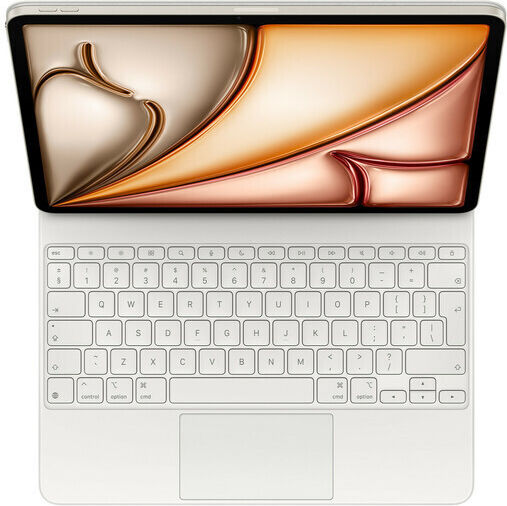 Apple Magic Keyboard Flip Cover International English White Tablet Case (iPad Air 13" 2024/2025/2026)