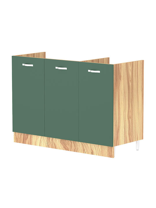 Dulap pentru Chiuvetă Πράσινου 120x50x85buc