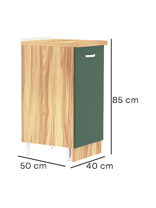 Комплект Кухненски Шкафове Висящи и Подови Green 40x50x85бр