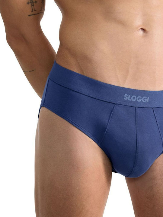 Ever Ease Ανδρικά Σλιπ Μπλε 2Pack