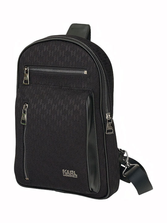 Karl Lagerfeld Backpack Μαύρο Karl Lagerfeld Backpack Μαύρο
