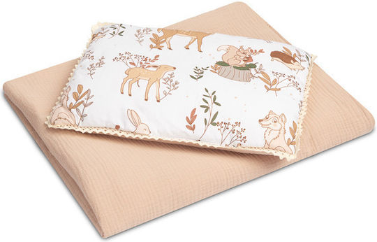 Sensillo Set Für Krippe Beige 2Stück