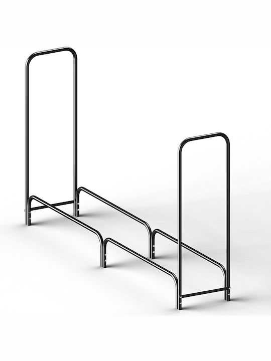 Bakaji Metallisch Regal Holzlagerung 200x36x115cm