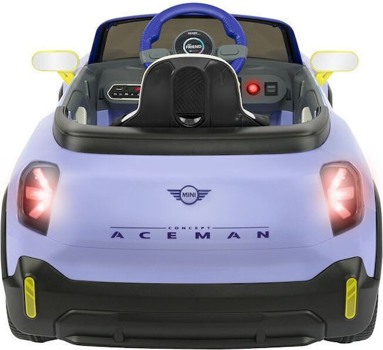 Spidko Mini Aceman Cu Un Loc Cu Telecomandă Licențiat 12 Volți Violet Pentru 3+ Ani
