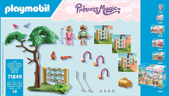 Playmobil Принцеса магия Кралски наследници с играчки в градината за 4-10 години