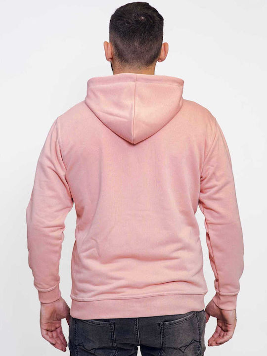 Sweatshirts Für Herren Mit Kapuze Warm Rosa