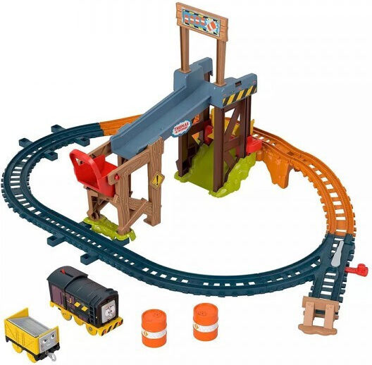 Fisher Price Thomas & Friends Πίστα Παράδοσης Φορτίων Με Τον Diesel Σετ με Τρενάκι για 3+ Ετών