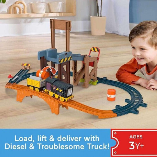 Fisher Price Thomas & Friends Πίστα Παράδοσης Φορτίων Με Τον Diesel Σετ με Τρενάκι για 3+ Ετών
