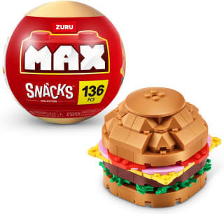 Zuru Max Build Snack Series 1 Building Blocks for 8 Plus Years 1 Piece (Various Designs) 1pc