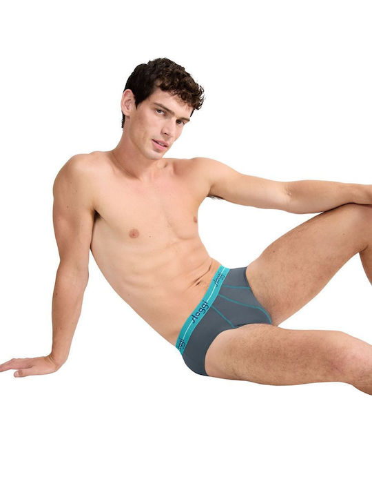 Start Midi Herren Slips Turquoise 2Packung