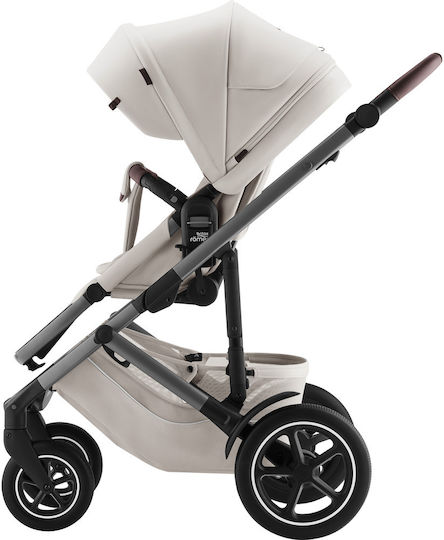 Britax Romer Smile 5Z Ρυθμιζόμενο Καρότσι 2 σε 1 Kατάλληλο για Nεογέννητο Soft Taupe 13.8kg