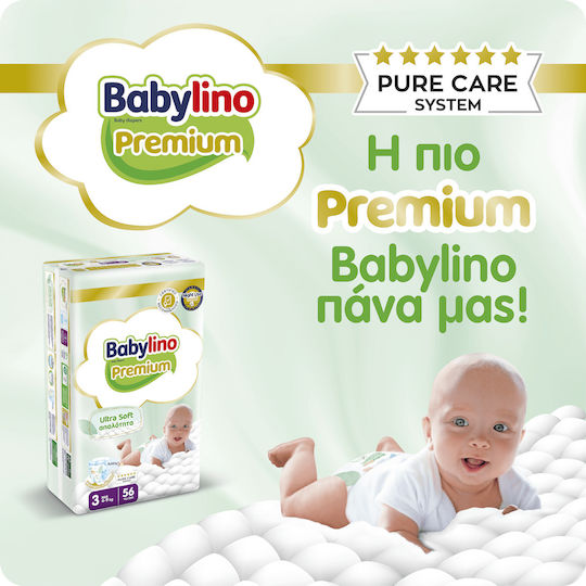 Babylino Πάνες με Αυτοκόλλητο Premium No. 3 για 4-9kg 112τμχ