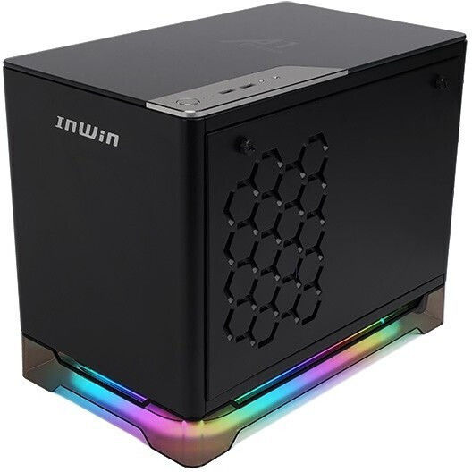 In Win A1 Prime Gaming Mini Tower Carcasă PC cu Deschidere Laterală și Sistem Iluminare RGB Phantom Gaming