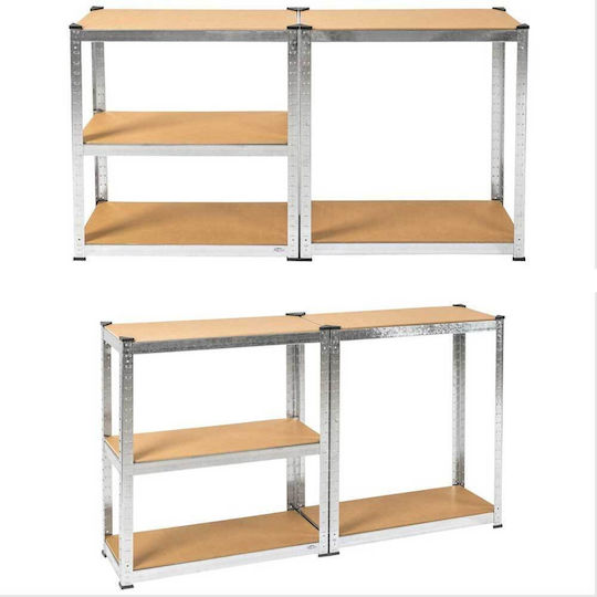 Bakaji Shelf Dexion Galvanized 75x30x180cm 02825056
