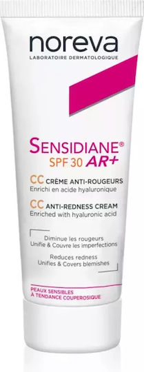 Noreva Sensidiane CC Κρέμα Προσώπου Ημέρας με SPF30 κατά της Ερυθρότητας