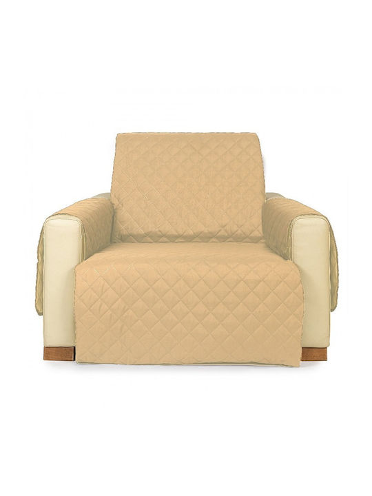 Pucioasa Еластичен Калъф За фотьойл Cappuccino 1бр LJD17490