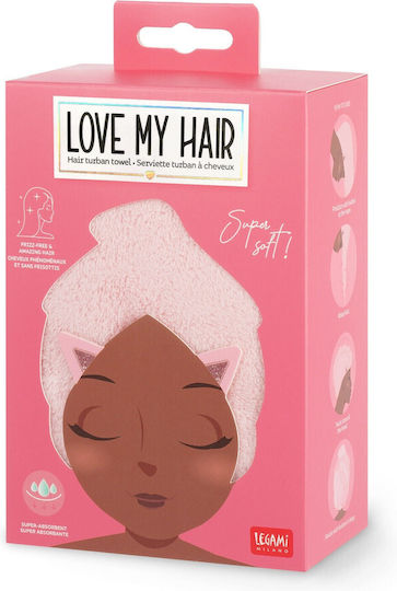 Legami Milano Microfiber Towel Pink 55x23cm