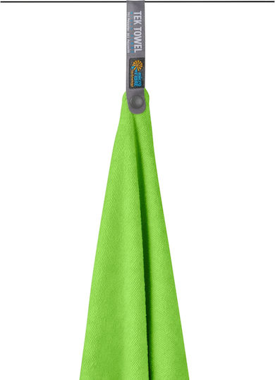 Sea to Summit Tek Microfiber Face Towel with Case Lime 100x50cm