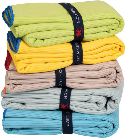 Greenwich Polo Club Microfiber Body Towel 280gr/m² Green 160x80cm