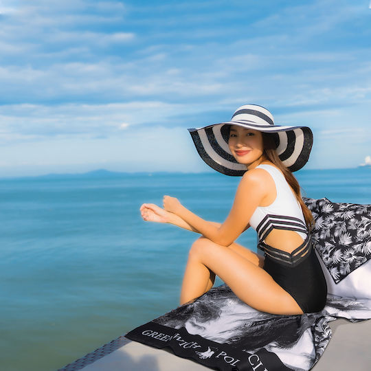Greenwich Polo Club Microfiber Towel Body 280g/m² Double-Sided White 80x170cm