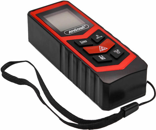 Andowl Μέτρο Laser Qcs10 με Εύρος Μέτρησης 0.001m-100m