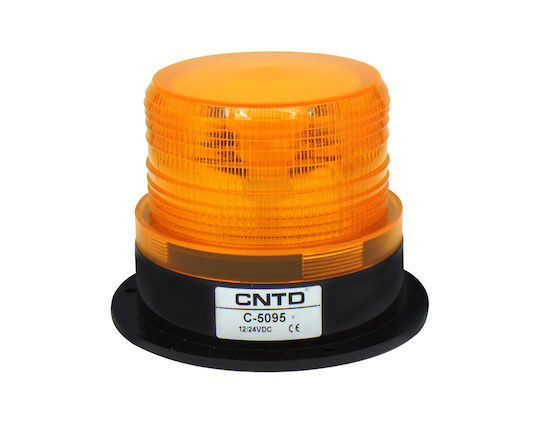 Cntd C-5095 Alarm System Beacon with Yellow LED 12V 9.6x12.7cm