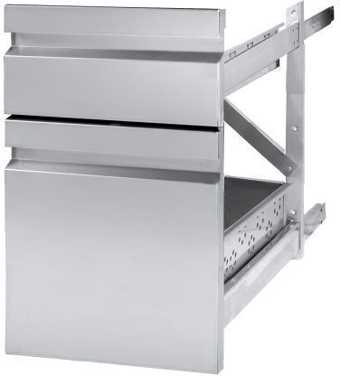 Niki Inox Συρταριέρα 44x55x72cm